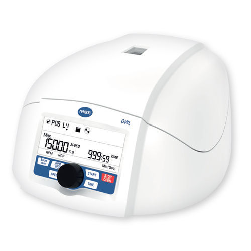 Microcentrifuga da laboratorio - OWL  - MSE - MEDICAL SCIENTIFIC EQUIPMENT - multifunzione / da banco / compatta