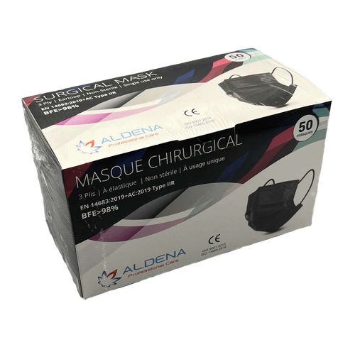 Mascherina chirurgica di tipo IIR - ALDENA EOOD - in polipropilene / per adulti / scatola da 50 pezzi