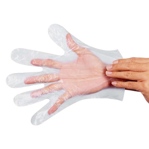 Guanto in polietilene - ALDENA EOOD - da doccia / senza polvere / XL