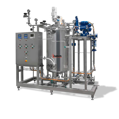 Bioreattore per batch - INOXPA - per fermentazione microbica / di miscelazione / mobile