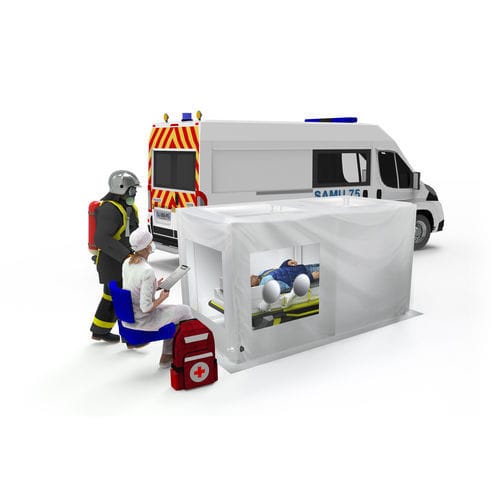 Cabina di decontaminazione - AirSAS - PIERCAN Group - per trasferimento di pazienti / walk-in