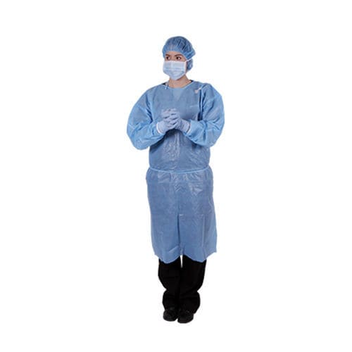 Camice chirurgico per donna - 29-382 - Sky Ocean Earth Medical - L / in polietilene / blu