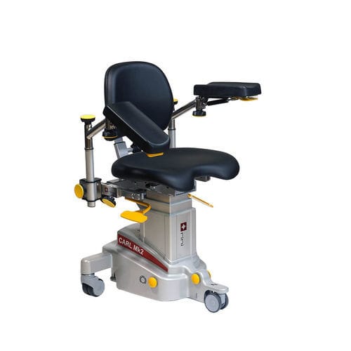 Poltrona per chirurgo elettrica - Carl Mk2 R7 - Rini Medtech - ad altezza regolabile