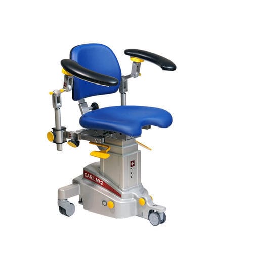 Poltrona per chirurgo elettrica - Carl Mk2 R6 - Rini Medtech - ad altezza regolabile
