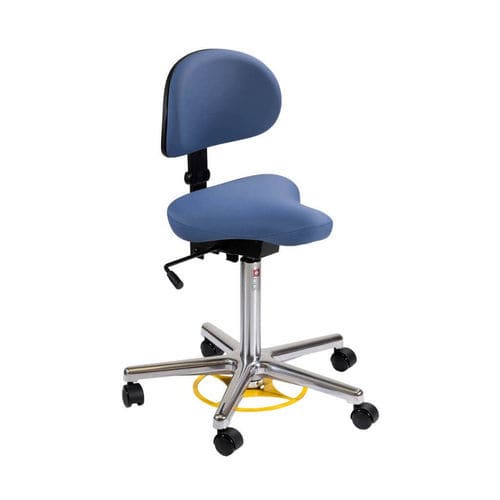 Sedia con rotelle - RiFlex - Rini Medtech - a forma di sella