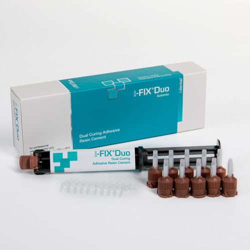 Adesivo dentale per inlay - i-FIX Duo - i-dental - per onlay / per corone dentali / per ponti dentali