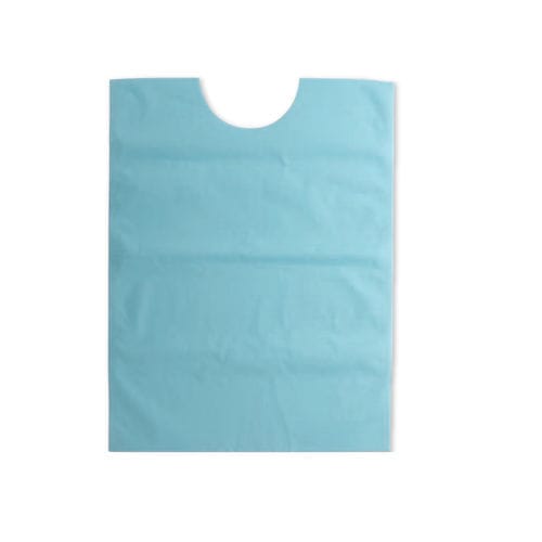 Bavaglio medico monouso - 2208 - premium pluspoland - per adulto / blu