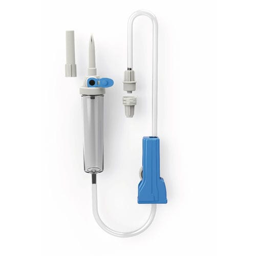 Set di infusione con camera di gocciolamento - IS - Margomed - con componente senza lattice