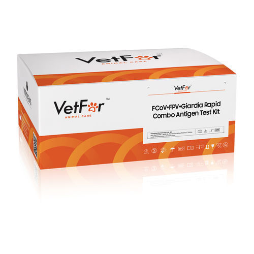 Test rapido veterinario - VVD40 - VETFOR - per felini / per antigeni / del coronavirus felino