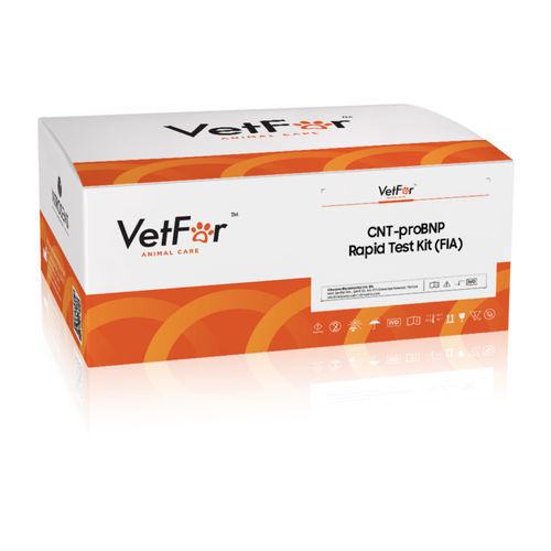 Test rapido veterinario - VVP12 - VETFOR - canino / di NT-proBNP / del BNP