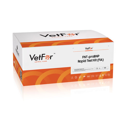 Test rapido veterinario - VVP24 - VETFOR - per felini / di NT-proBNP / di siero