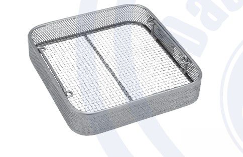 Cestello di sterilizzazione per strumenti - DDS-46 series - Daddy D Pro - perforato / in acciaio inossidabile / con griglia