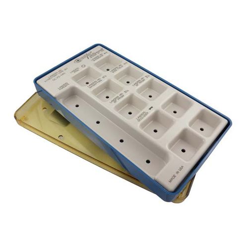 Vassoio di sterilizzazione per lente - OLV-C3-HRI - Ocular Instruments - autoclavabile