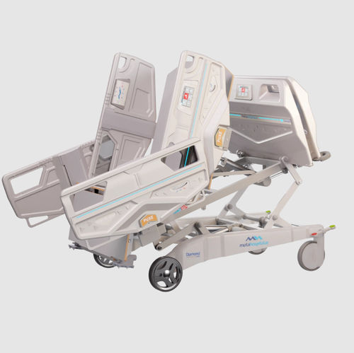 Letto per terapia intensiva - MT 231 - Metahospitalar - elettrico / ad altezza regolabile / inclinabile