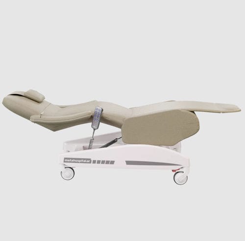 Poltrona per struttura sanitaria - MT 639 - Metahospitalar - con rotelle