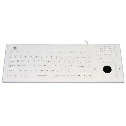 Tastiera con puntatore - JH-IKB800 - Jinghong Industrial - con tastierino numerico / in silicone / lavabile