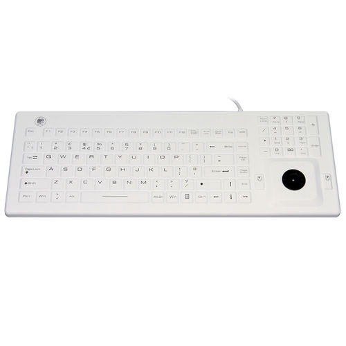 Tastiera con puntatore - JH-IKB800 - Jinghong Industrial - in silicone / lavabile / disinfettabile