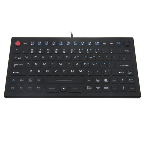 Tastiera con puntatore - JH-IKB850 - Jinghong Industrial - con tastierino numerico / in silicone / lavabile