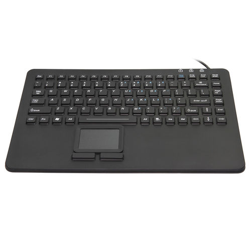 Tastiera con touchpad - JH-IN87KB - Jinghong Industrial - in silicone / lavabile / impermeabile