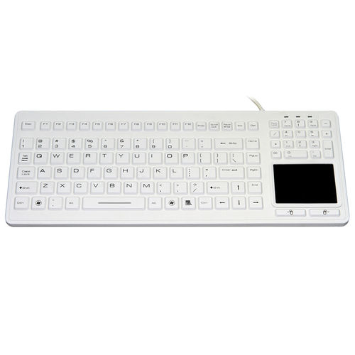 Tastiera con touchpad - JH-IKB170 - Jinghong Industrial - in silicone / lavabile / impermeabile