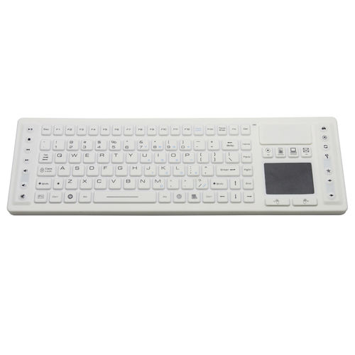 Tastiera con touchpad - JH-TBK104 - Jinghong Industrial - in silicone / senza fili / impermeabile