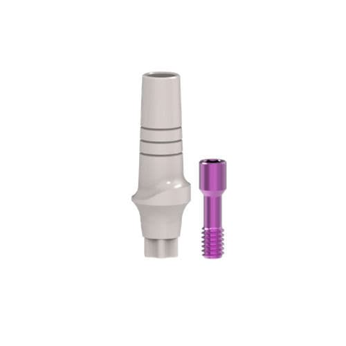 Pilastro dentale per impianto in PEEK - 001247 - Kinetical SRL - interno / dritto / provvisorio