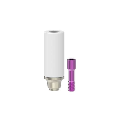Pilastro dentale per impianto in cobalto-cromo - 001251 - Kinetical SRL - calcinabile / interno / dritto