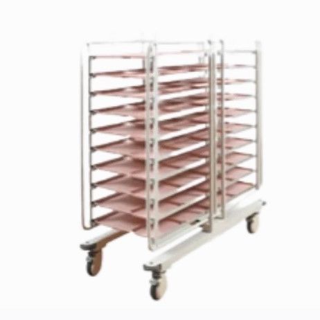 Carrello ospedaliero - MEDITEQ COMERCIAL LTDA - di trasporto / di stoccaggio / per logistica