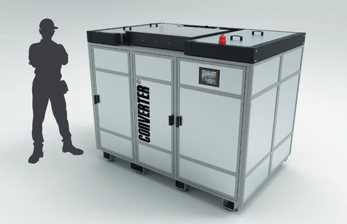 Sistema di trattamento rifiuti per materiali pericolosi - Converter® H400 - OMPECO SRL - per l'industria farmaceutica / medicali / automatico