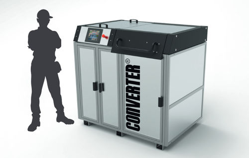 Sistema di trattamento rifiuti biologico - Converter® H100 - OMPECO SRL - ospedaliero / da laboratorio / per materiali pericolosi