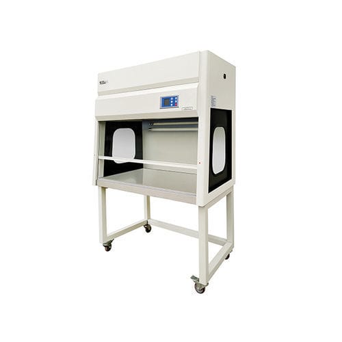 Banco pulito da laboratorio - SJ-CJ-1FD - Sujie Medical Equipment (Suzhou) Co., Ltd. - a flusso laminare verticale / UV / a pressione negativa
