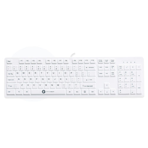 Tastiera medicale con tastierino numerico - PROTECT KSI-U10101 - GETT Asia Ltd. - USB