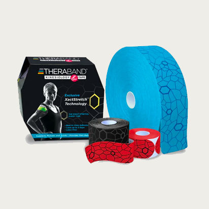 Benda ortopedica per bendaggio funzionale - XactStretch™ - Theraband - elastica / in cotone / in lattice