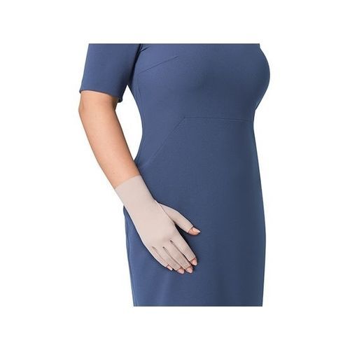 Guanti compressivi di prevenzione dei linfedemi - Bella LITE - Jobst Global - unisex / nero / beige
