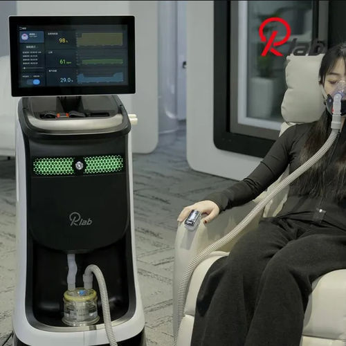 Unità di terapia per ipossia intermittente per allenamento all’ipossia - IHH-M0934 - Shanghai Rejuvelab Biotechnology - con carrello