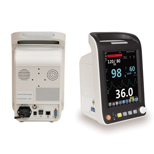 Monitor portatile per paziente - V8 Aquarius - Somo International - ECG / RESP / SpO2