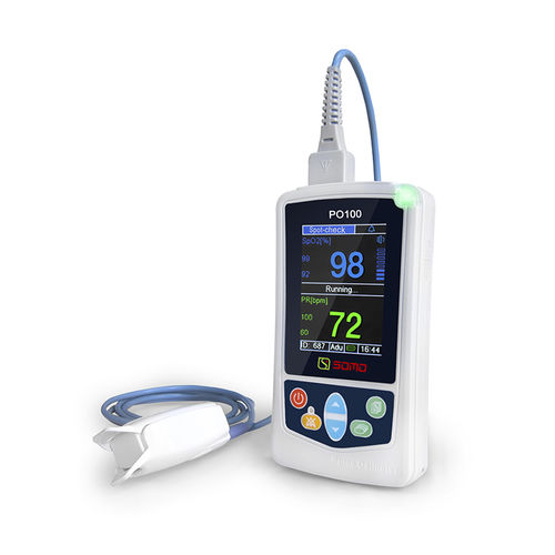 Pulsossimetro palmare - UT100 - Somo International - medico / a batteria / USB