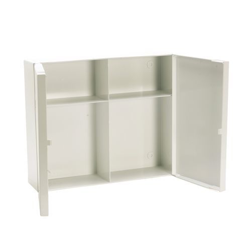 Armadio con sportello - MEDIBOX DUAL - Pharmapiù srl - con ripiano / a muro / in plastica