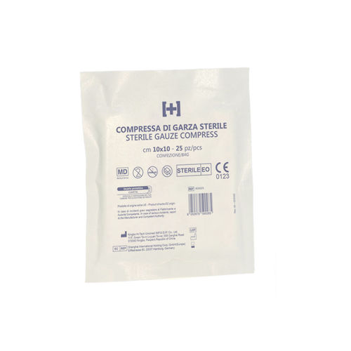 Compressa di garza in cotone - 4000 series - Pharmapiù srl - sterile / assorbente