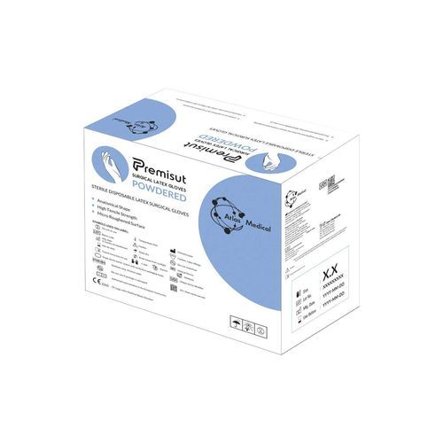 Guanto in lattice - AMSGP series - Atlas Medical - per chirurgia / con polvere / sterile