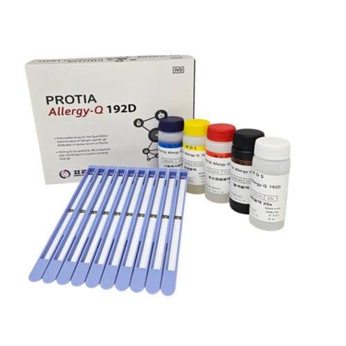Kit di test allergico - PROTIA Allergy-Q 192D - PROTIA Inc. - di IgE specifica / di siero / al plasma