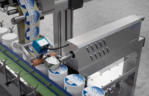 Sistema di etichettatura per l'industria farmaceutica - ES - REA Elektronik GmbH - automatico