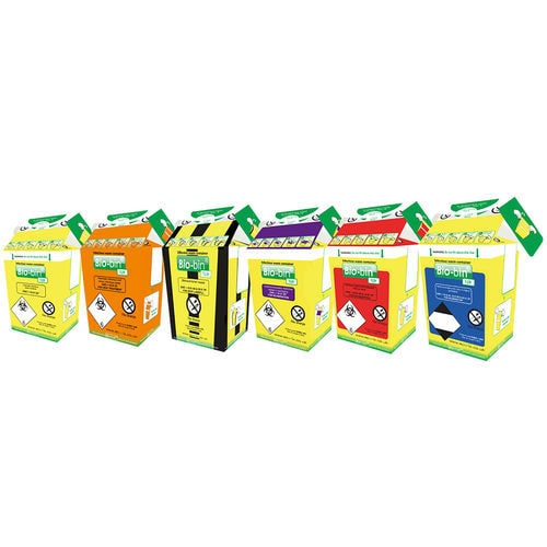 Contenitore per rifiuti contaminati - BEXBB1YL	 - Econix Ltd - in cartone