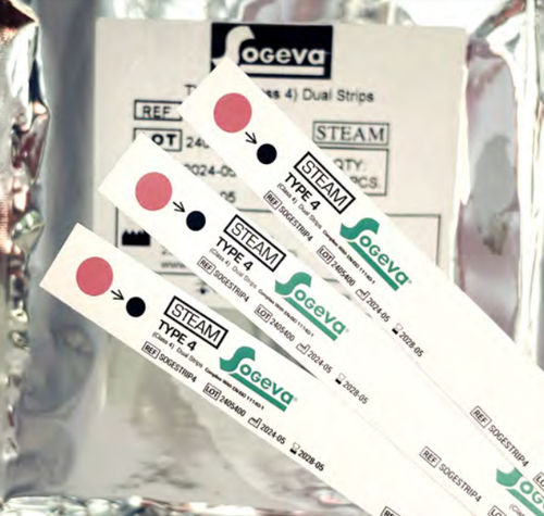 Indicatore biologico per sterilizzazione a vapore - SOGEVA - per l'industria farmaceutica / per dispositivi medici / da laboratorio