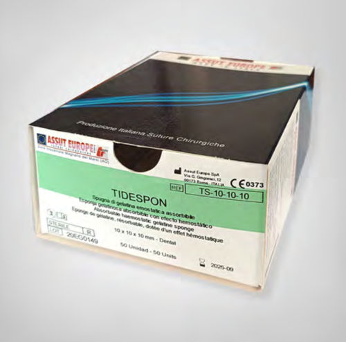 Agente emostatico pad - TIDESPON - SOGEVA - per chirurgia dentale