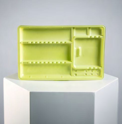 Vassoio per strumenti odontoiatrici - SOGEVA - di stoccaggio / in plastica / monouso