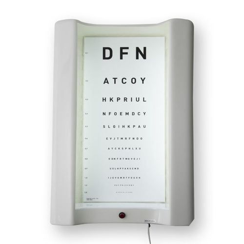 Tavola ottotipica retroilluminata - Curemed Nordic