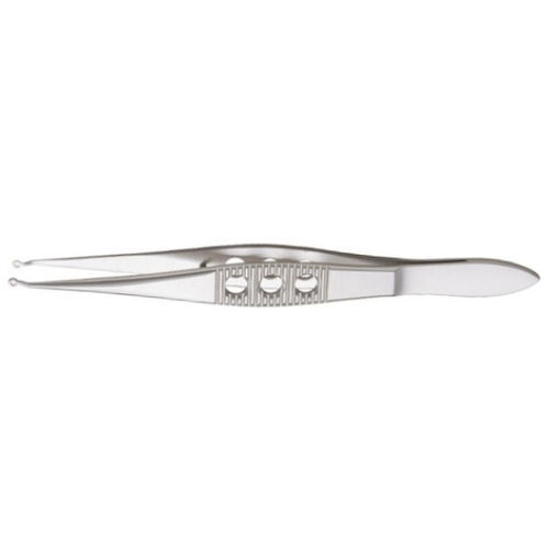 Pinza per oftalmologia - D50-1159 - DAUD JEE MFG. CO - per presa di tessuti / riutilizzabile / curva