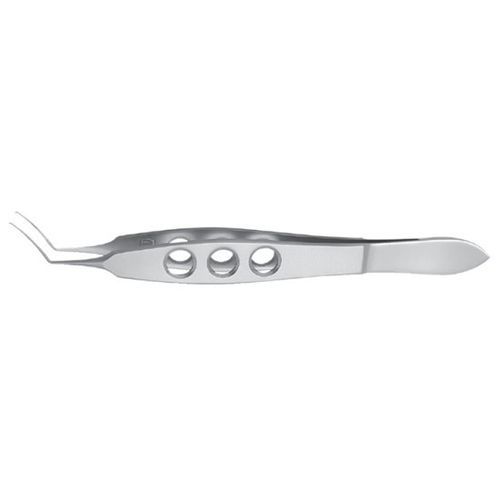 Pinza per oftalmologia - D50-55062 - DAUD JEE MFG. CO - per presa di tessuti / riutilizzabile / curva