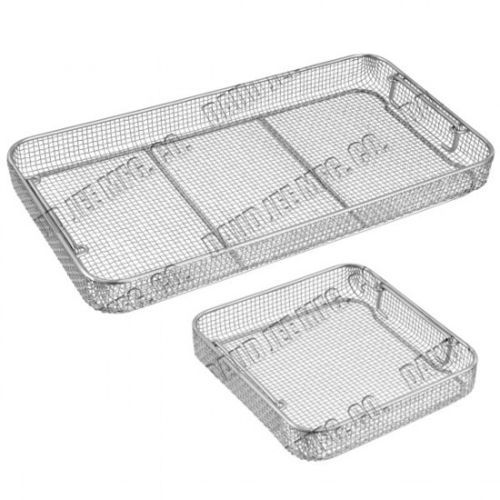 Cestello di sterilizzazione per strumenti - DJ-44 series - DAUD JEE MFG. CO - perforato / in acciaio inossidabile / con griglia
